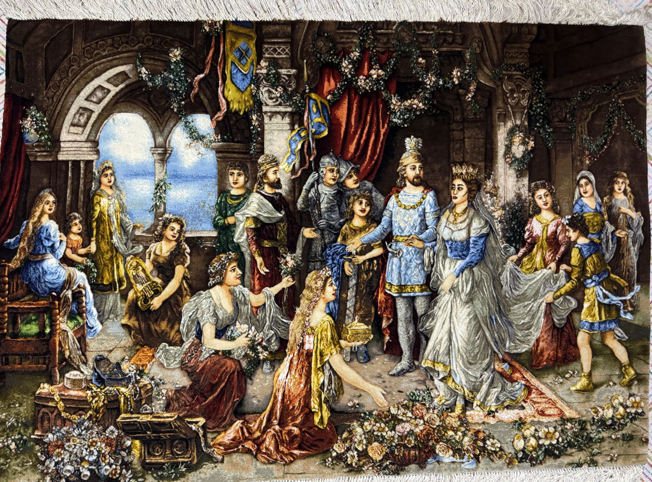 فروش تابلوفرش ابریشم دستبافت